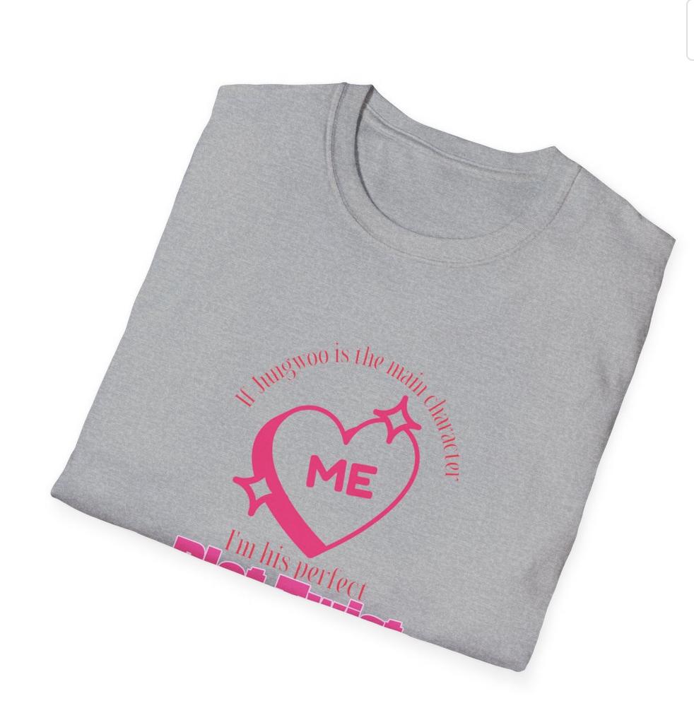 Jungwoo Kpop Shirt, Plot Twist Tee, NCT127 Fan Merch, Concert Outfit, Unisex Cotton T-Shirt