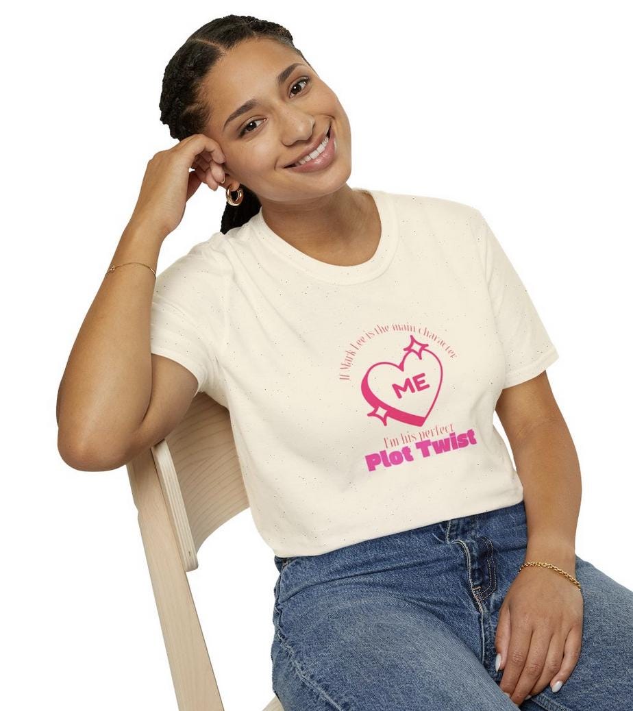 NCT Dream Kpop Shirt, Mark Plot Twist Tee, Fan Merch, Concert Outfit, Unisex Cotton T-Shirt