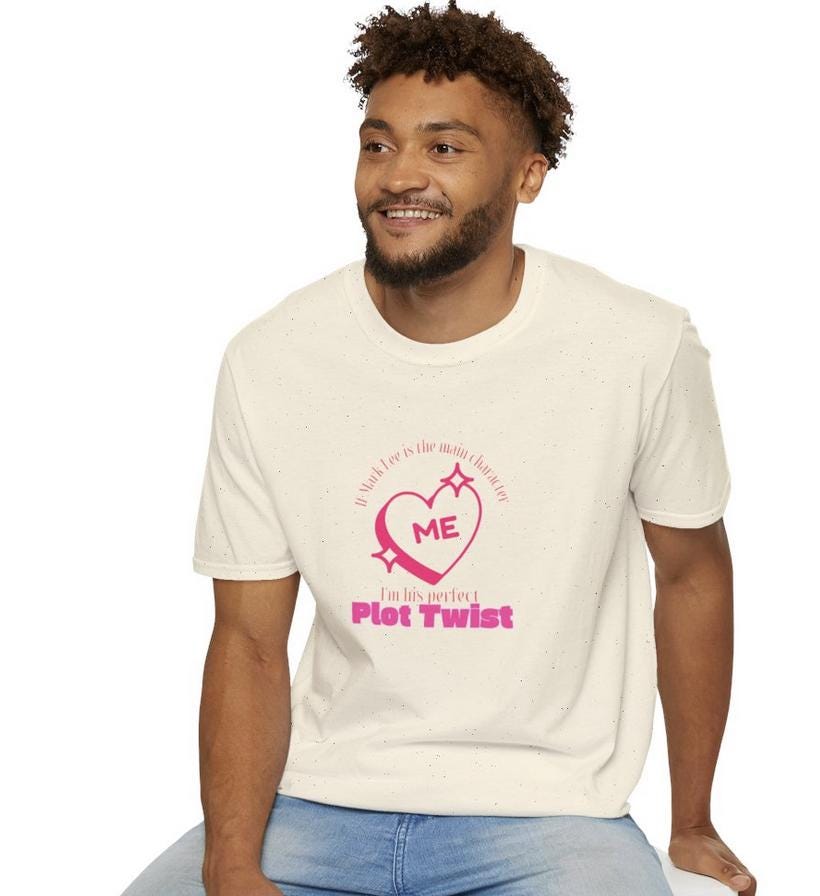 NCT Dream Kpop Shirt, Mark Plot Twist Tee, Fan Merch, Concert Outfit, Unisex Cotton T-Shirt