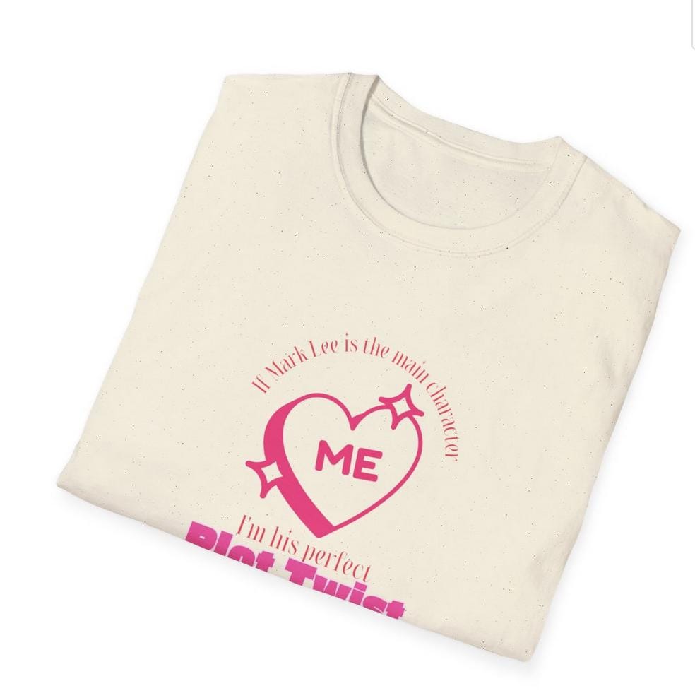 NCT Dream Kpop Shirt, Mark Plot Twist Tee, Fan Merch, Concert Outfit, Unisex Cotton T-Shirt