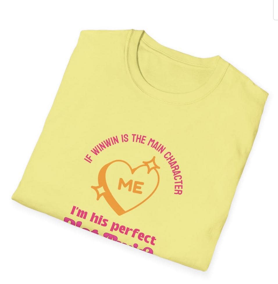 WayV Kpop Shirt, WinWin Plot Twist Tee, Fan Gift, Concert Outfit, Unisex Cotton T-Shirt