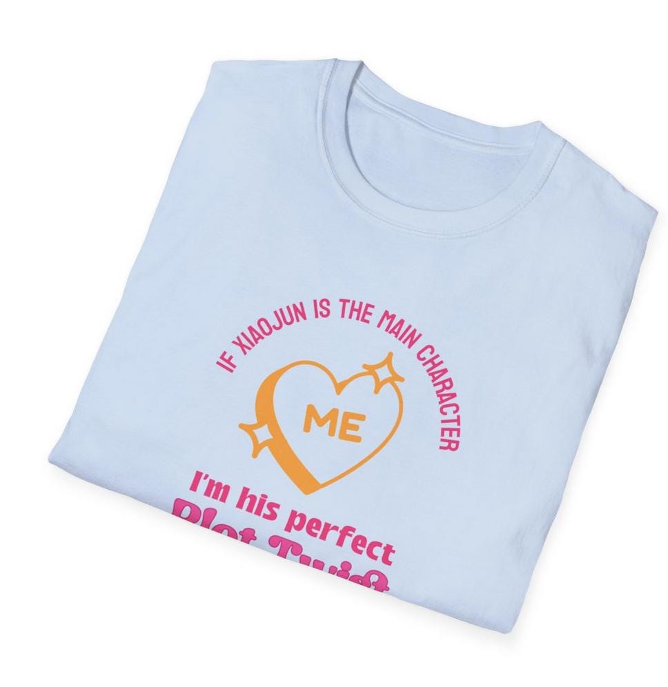 WayV Kpop Shirt, Xiaojun Plot Twist Tee, Fan Merch, Concert Outfit, Unisex Cotton T-Shirt