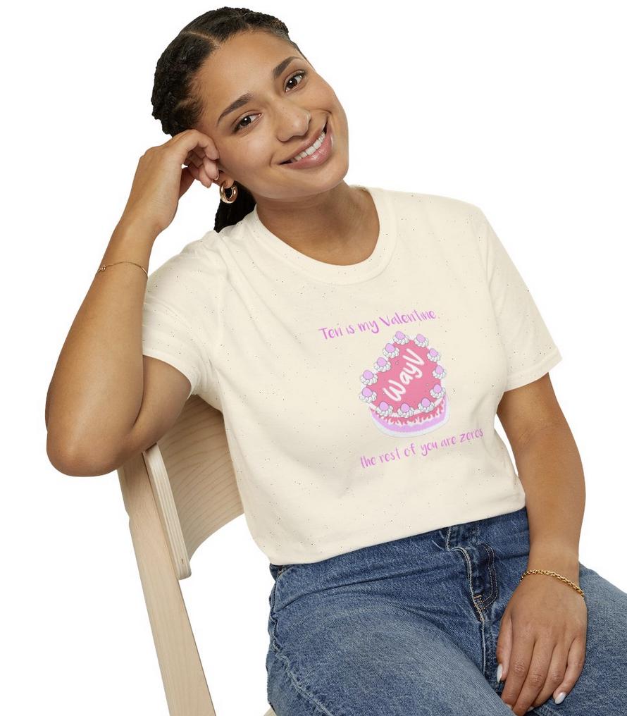 WayV Kpop Shirt, Ten Valentine Tee, Fan Merch, Concert Outfit, Unisex Cotton T-Shirt