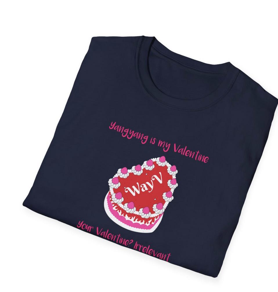 WayV Kpop Shirt, Yangyang Valentine Tee, Fan Merch, Concert Outfit, Unisex Cotton T-Shirt