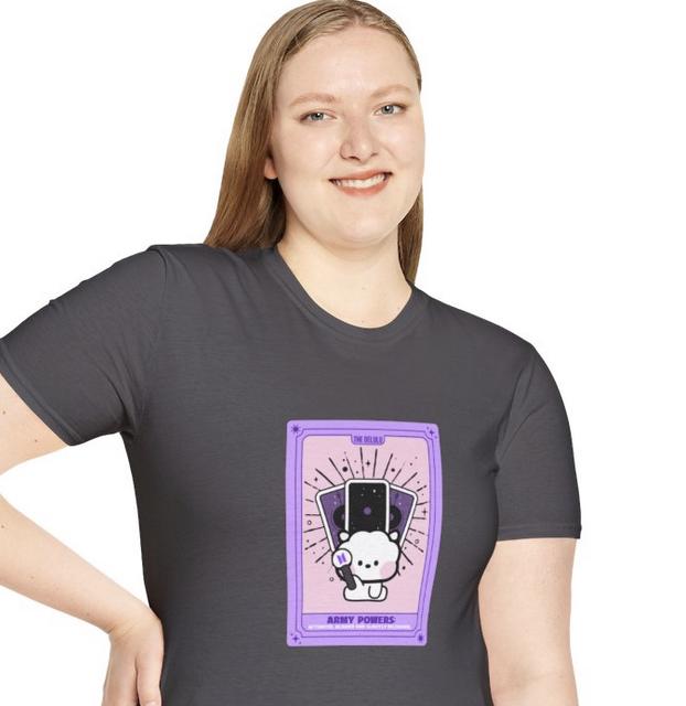 BTS Kpop Shirt, BT21 RJ Tarot Tee, Army Fan Merch, Concert Outfit, Unisex Cotton T-Shirt
