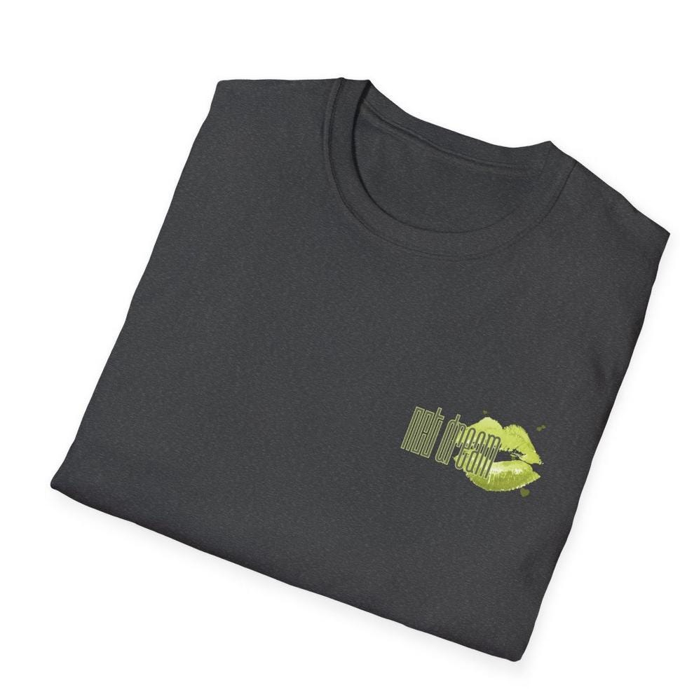 NCT Dream Kpop Shirt, Logo Lipstick Kiss Tee, Fan Gift, Concert Outfit, Unisex Cotton T-Shirt