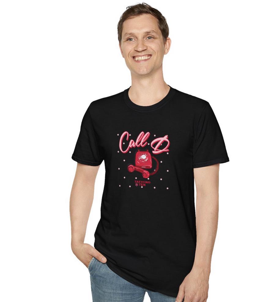 NCTU Kpop Shirt, Taeyong and Ten Call D Custom Tee, Fan Gift, Concert Outfit, Unisex Cotton T-Shirt