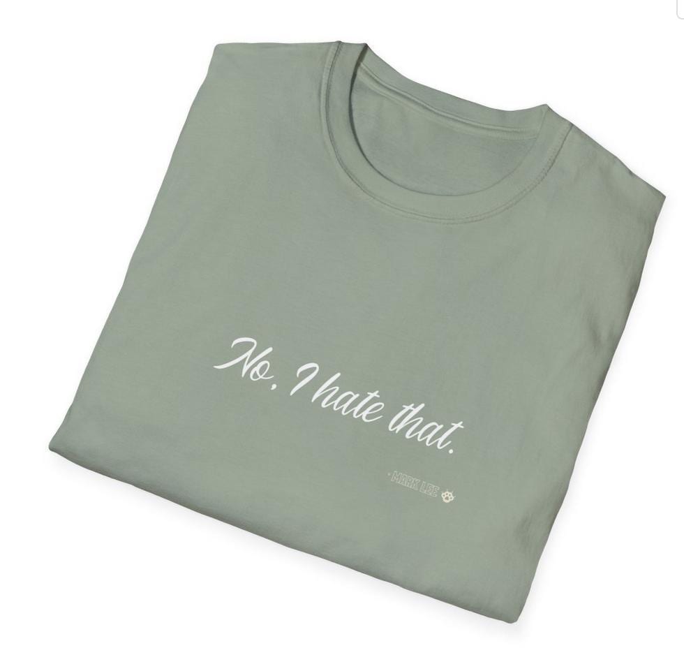 NCT Kpop Shirt, Mark Lee No I Hate That Meme Tee, Funny Fan Merch, Concert Outfit, Unisex Cotton T-Shirt