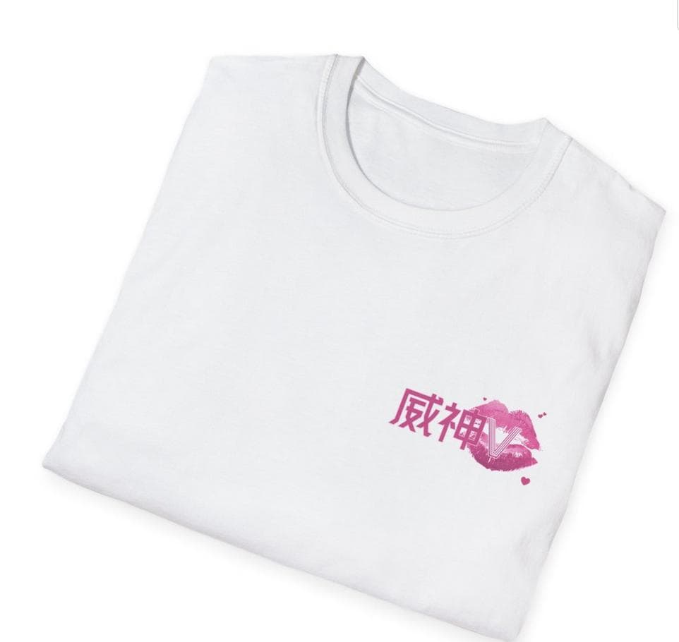 WayV Kpop Shirt, Logo Lipstick Kiss Tee, Aesthetic Outfit, Fan Merch, Unisex Cotton T-Shirt