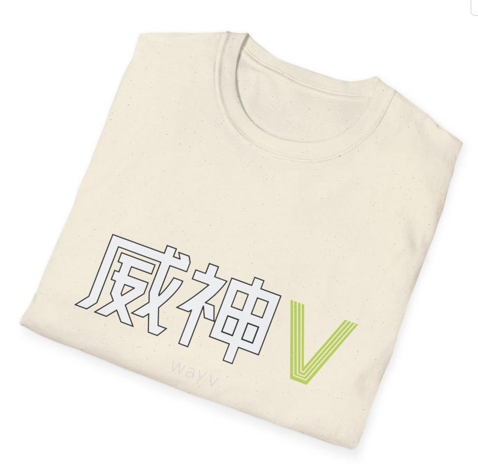WayV Kpop Shirt, Graphic Logo Tee, Fan Merch, Concert Outfit, Unisex Cotton T-Shirt