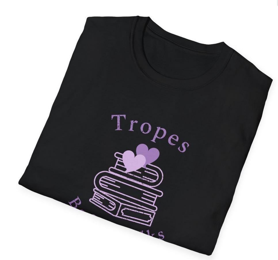 Kpop Fan Shirt, Tropes Before Folks Tee, Funny Fanfiction Merch, Aesthetic Outfit, Unisex Cotton T-Shirt