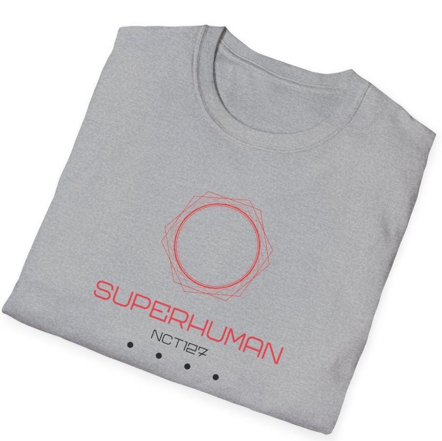 NCT 127 Kpop Shirt, Superhuman Tee, Fan Merch, Concert Outfit, Unisex Cotton T-Shirt
