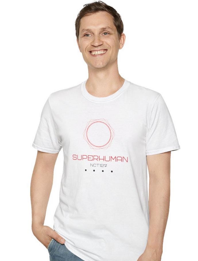 NCT 127 Kpop Shirt, Superhuman Tee, Fan Merch, Concert Outfit, Unisex Cotton T-Shirt