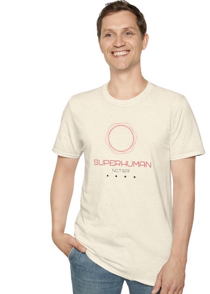NCT 127 Kpop Shirt, Superhuman Tee, Fan Merch, Concert Outfit, Unisex Cotton T-Shirt