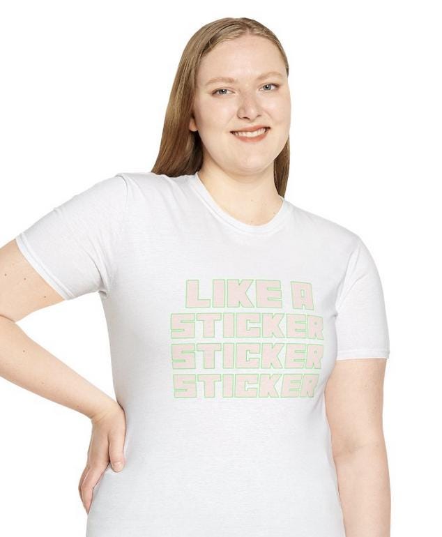 NCT 127 Kpop Shirt, Sticker Song Tee, Fan Merch, Concert Outfit, Unisex Cotton T-Shirt
