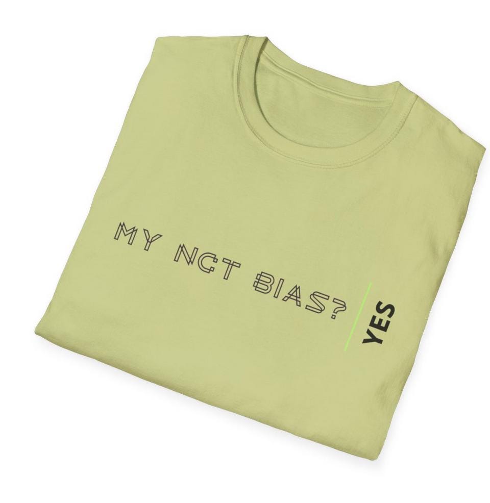 NCT Kpop Shirt, NCT Bias Yes Tee, Fan Merch, Concert Outfit, Unisex Cotton T-Shirt