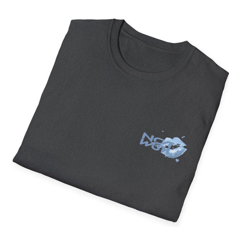 NCT Wish Kpop Logo Lipstick Kiss Cotton T-Shirt, Concert Outfit