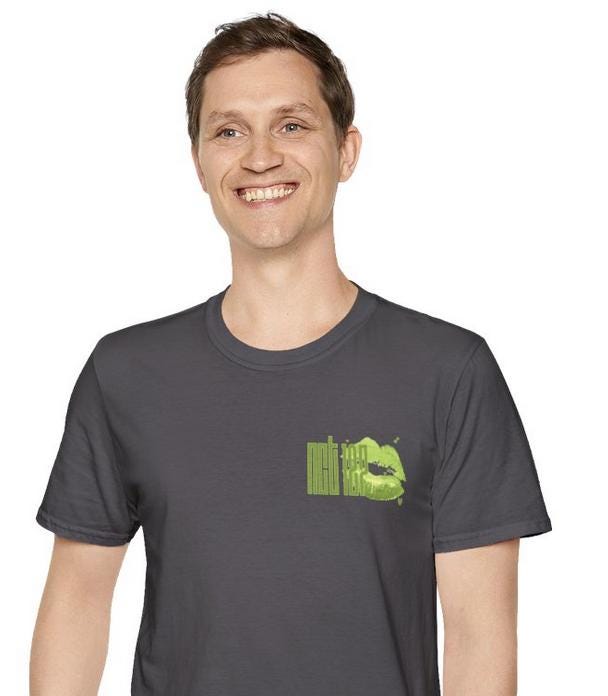 Kpop Shirt, Logo Lipstick Kiss Tee, NCT127 Fan Merch, Concert Outfit, Unisex Cotton T-Shirt