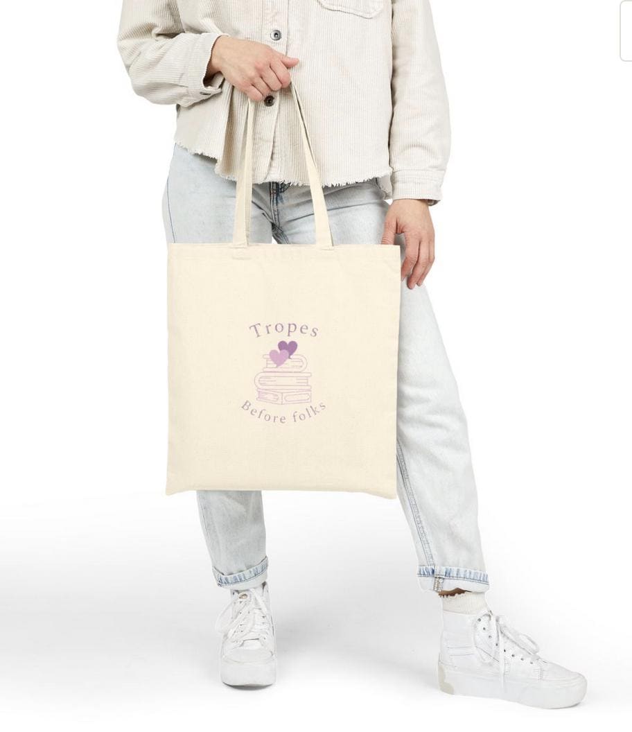 Kpop Tote, Tropes Before Folks Bag, Fanfiction Merch, Aesthetic Gift, Reusable Shopper