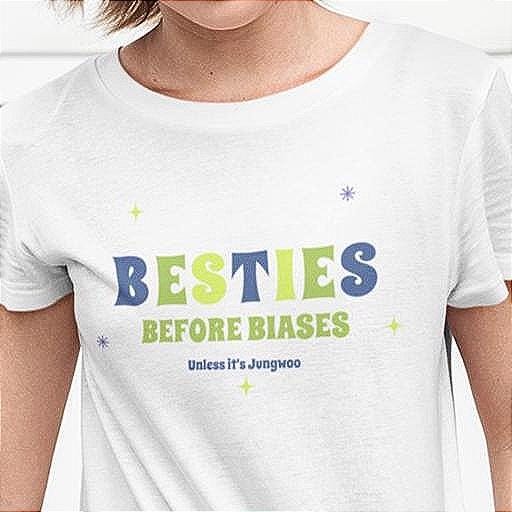NCT 127 Kpop Shirt, Jungwoo Besties Before Biases Tee, Fan Merch, Concert Outfit, Unisex Cotton T-Shirt
