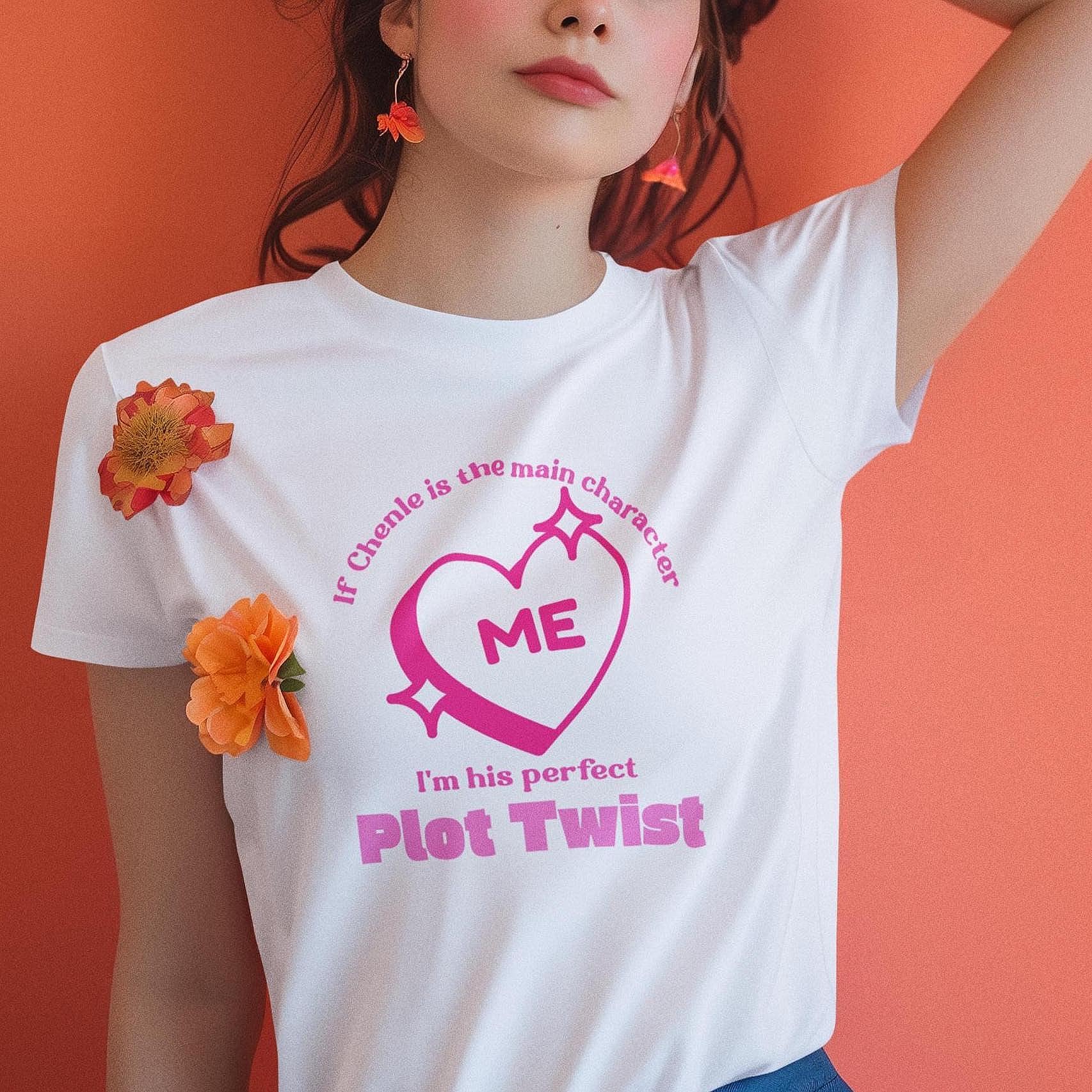 NCT Dream Kpop Shirt, Chenle Plot Twist Tee, Fan Merch, Concert Outfit, Unisex Cotton T-Shirt