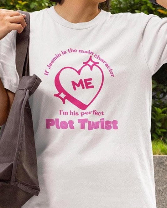 NCT Dream Kpop Shirt, Jaemin Plot Twist Tee, Aesthetic Outfit, Fan Merch, Unisex Cotton T-Shirt
