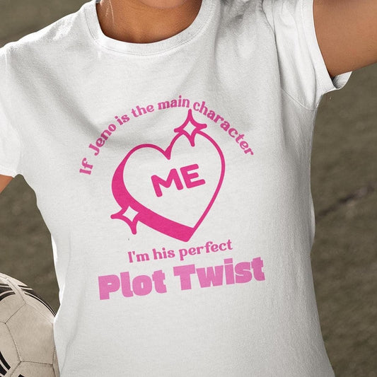 NCT Dream Kpop Shirt, Jeno Plot Twist Tee, Fan Merch, Concert Outfit, Unisex Cotton T-Shirt