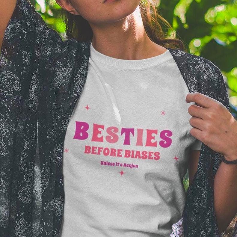 NCT Dream Kpop Shirt, Renjun Besties Before Biases Tee, Aesthetic Outfit, Fan Merch, Unisex Cotton T-Shirt