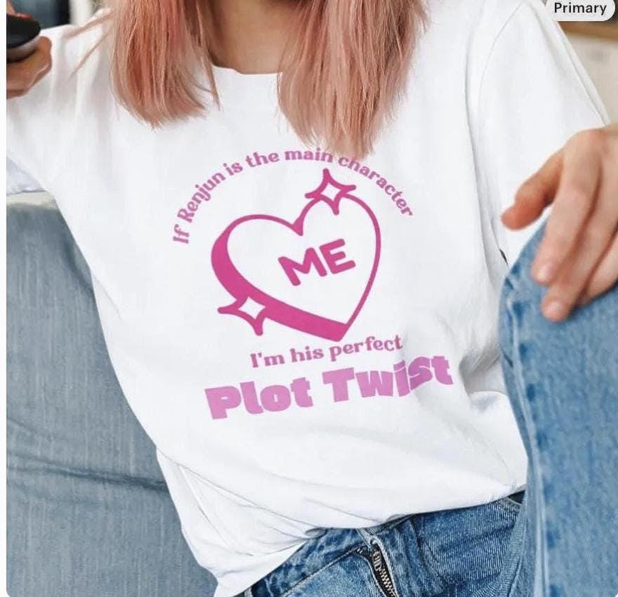 NCT Dream Kpop Shirt, Renjun Plot Twist Tee, Fan Merch, Concert Outfit, Unisex Cotton T-Shirt
