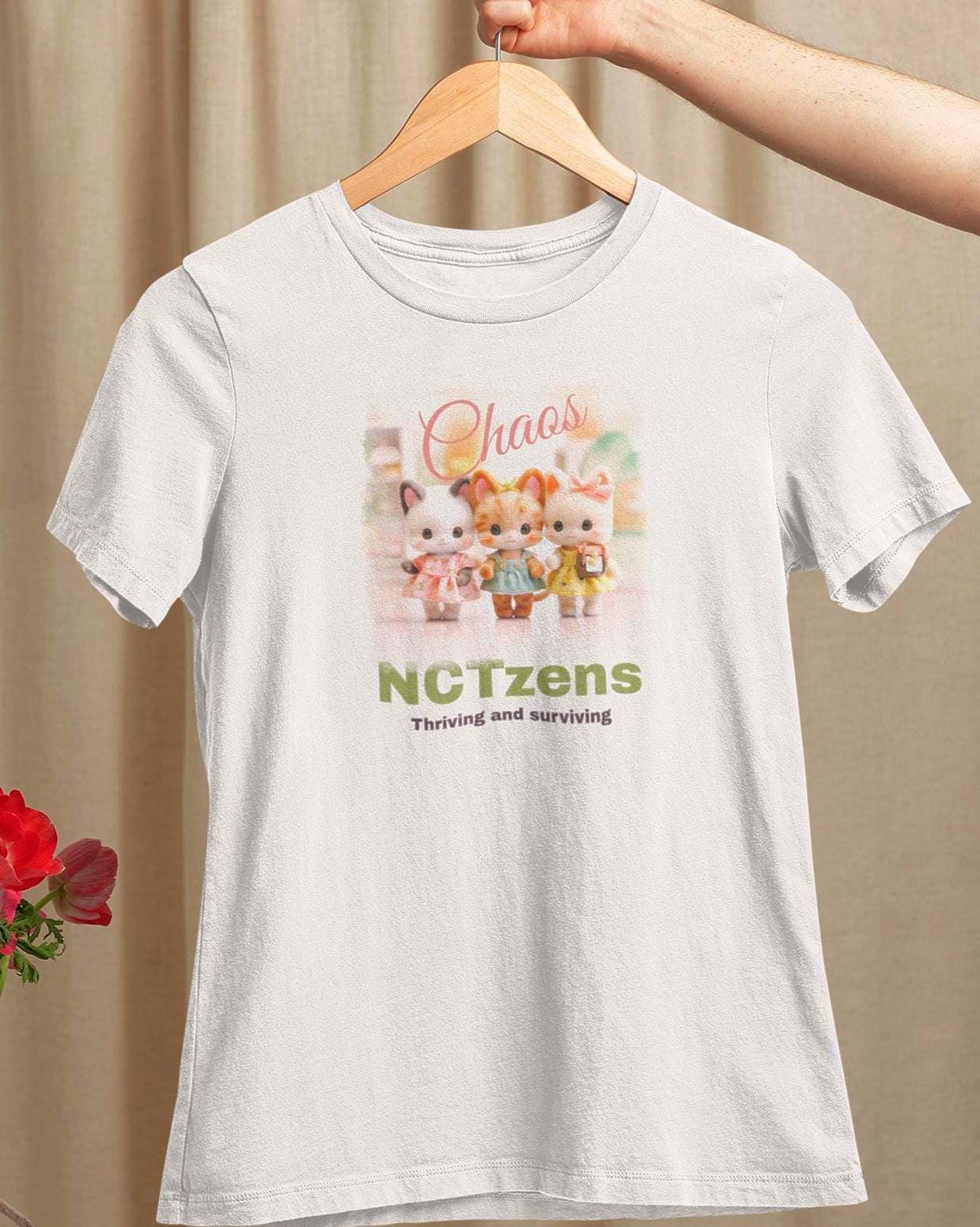 NCT Kpop Shirt, NCTzens Thriving and Surviving Tee, Fan Merch, Concert Outfit, Unisex Cotton T-Shirt