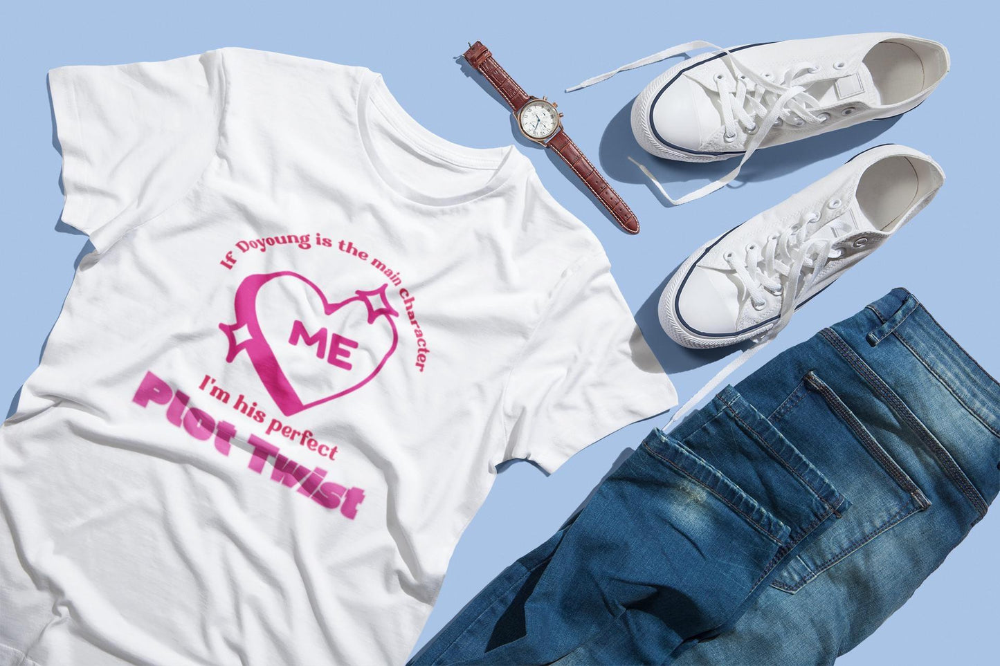 NCT127 Kpop Shirt, Doyoung Plot Twist Tee, Fan Gift, Concert Outfit, Unisex Cotton T-Shirt