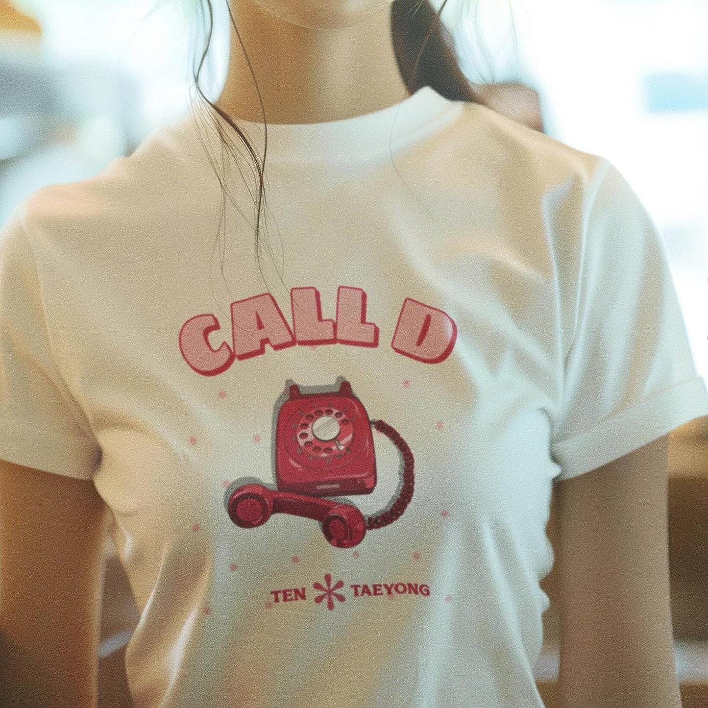 NCTU Kpop Shirt, Taeyong and Ten Call D Custom Tee, Fan Gift, Concert Outfit, Unisex Cotton T-Shirt
