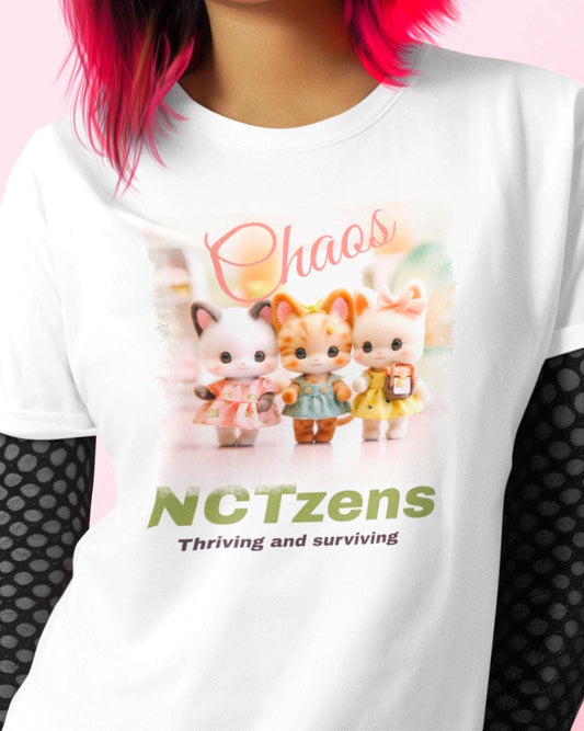 NCT Kpop Shirt, NCTzens Thriving and Surviving Tee, Fan Merch, Concert Outfit, Unisex Cotton T-Shirt