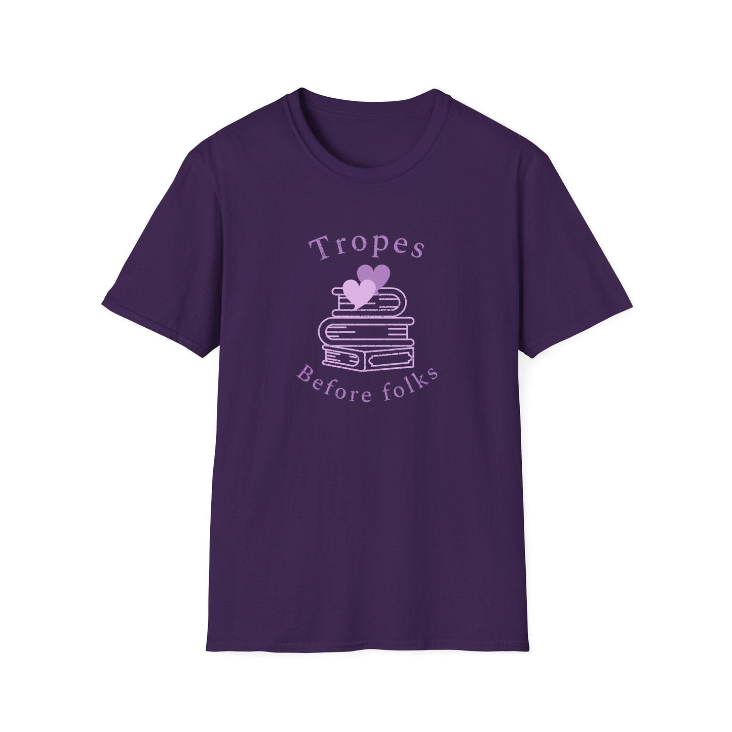 Kpop Fan Shirt, Tropes Before Folks Tee, Funny Fanfiction Merch, Aesthetic Outfit, Unisex Cotton T-Shirt