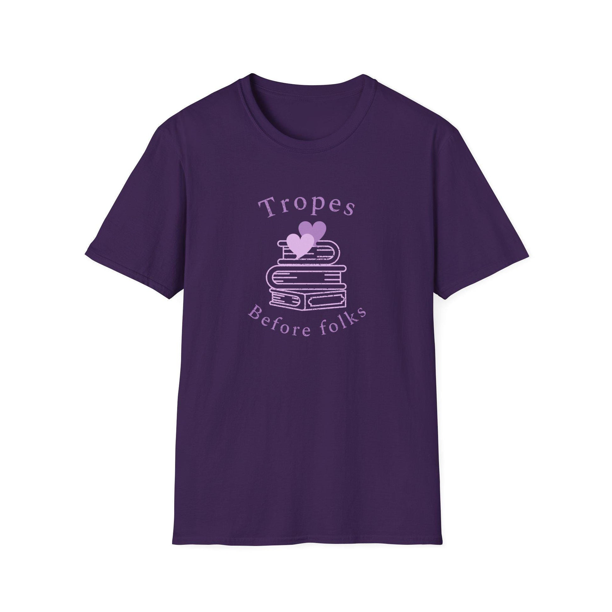 Kpop Fan Shirt, Tropes Before Folks Tee, Funny Fanfiction Merch, Aesthetic Outfit, Unisex Cotton T-Shirt