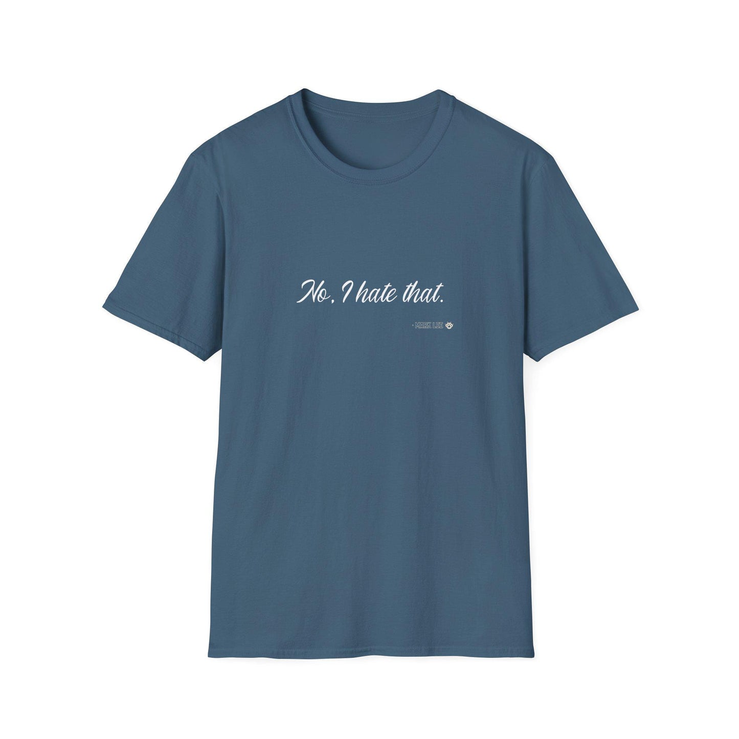 NCT Kpop Shirt, Mark Lee No I Hate That Meme Tee, Funny Fan Merch, Concert Outfit, Unisex Cotton T-Shirt