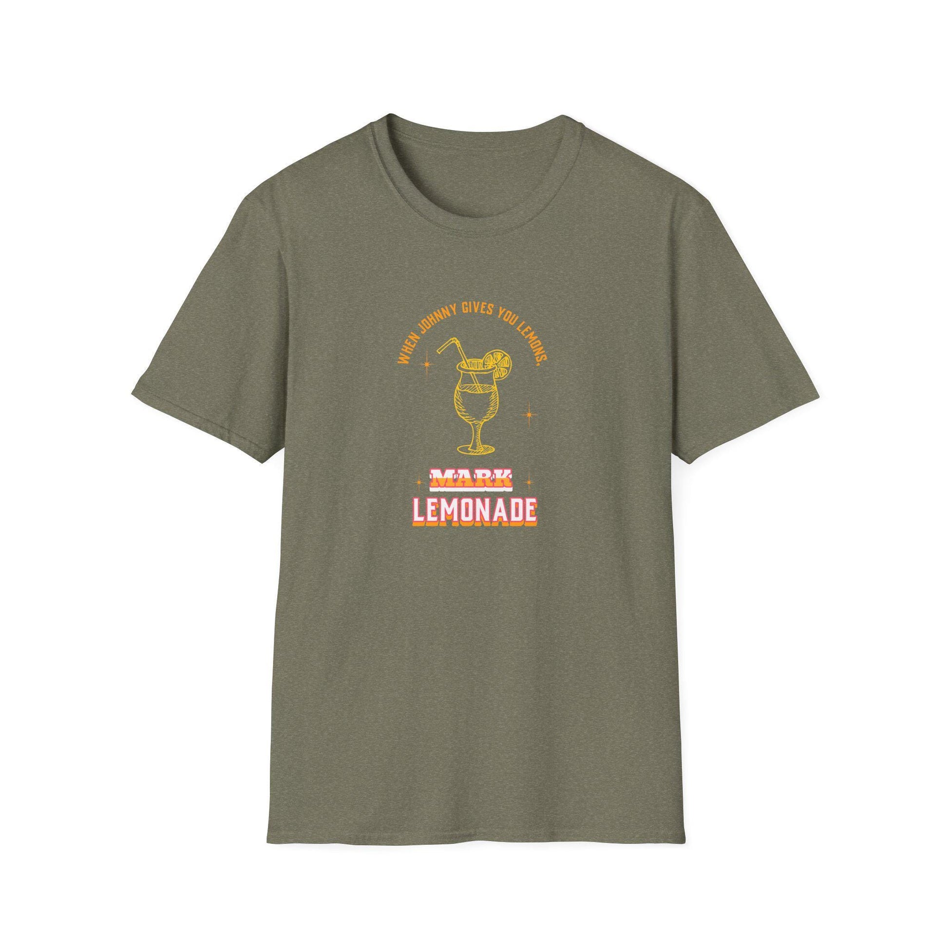 NCT Kpop Shirt, When Johnny Gives You Lemons Mark Lemonade Meme Tee, Funny Fan Merch, Concert Outfit, Unisex Cotton T-Shirt