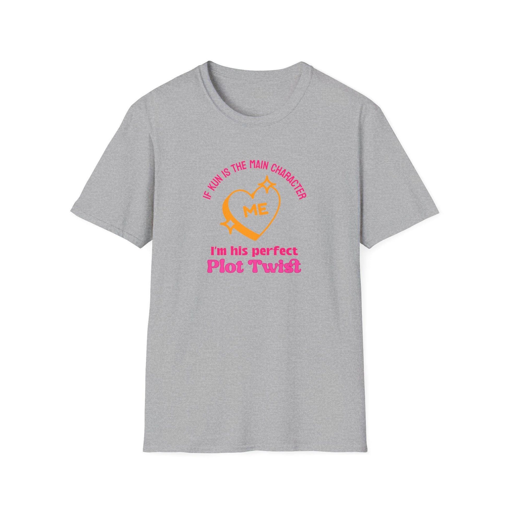 Kpop Shirt, Kun Plot Twist Tee, WayV Fan Merch, Concert Outfit, Unisex Cotton T-Shirt