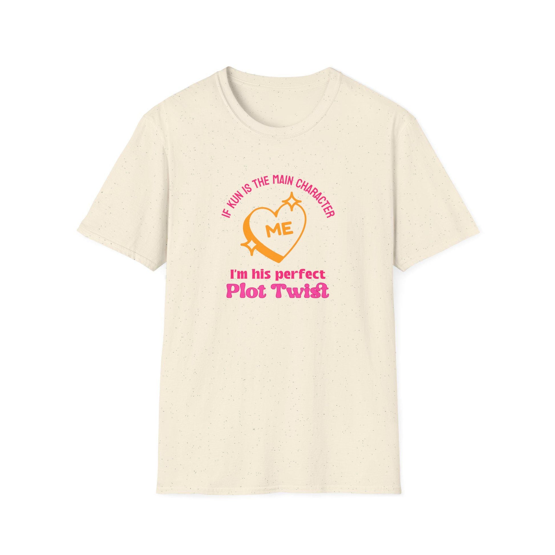 Kpop Shirt, Kun Plot Twist Tee, WayV Fan Merch, Concert Outfit, Unisex Cotton T-Shirt