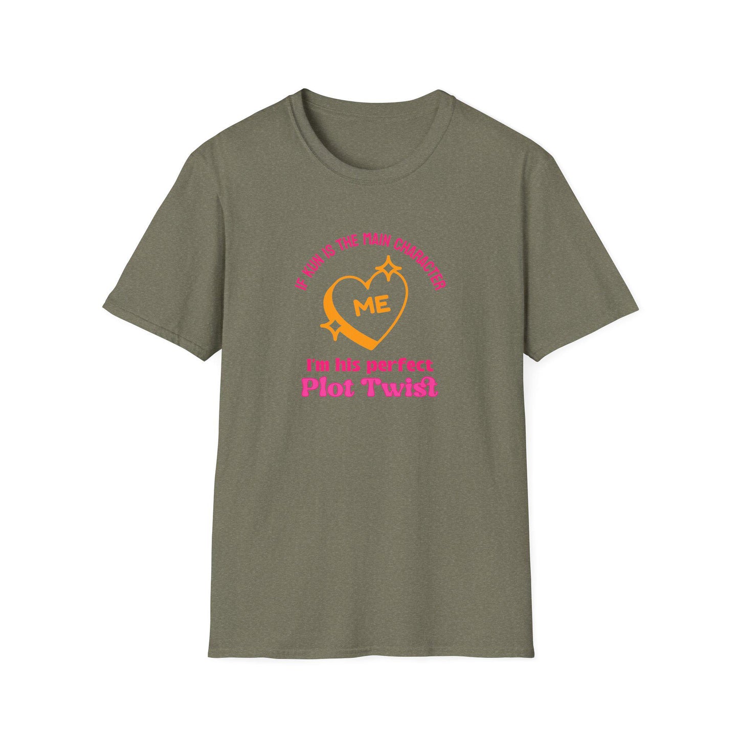 Kpop Shirt, Kun Plot Twist Tee, WayV Fan Merch, Concert Outfit, Unisex Cotton T-Shirt