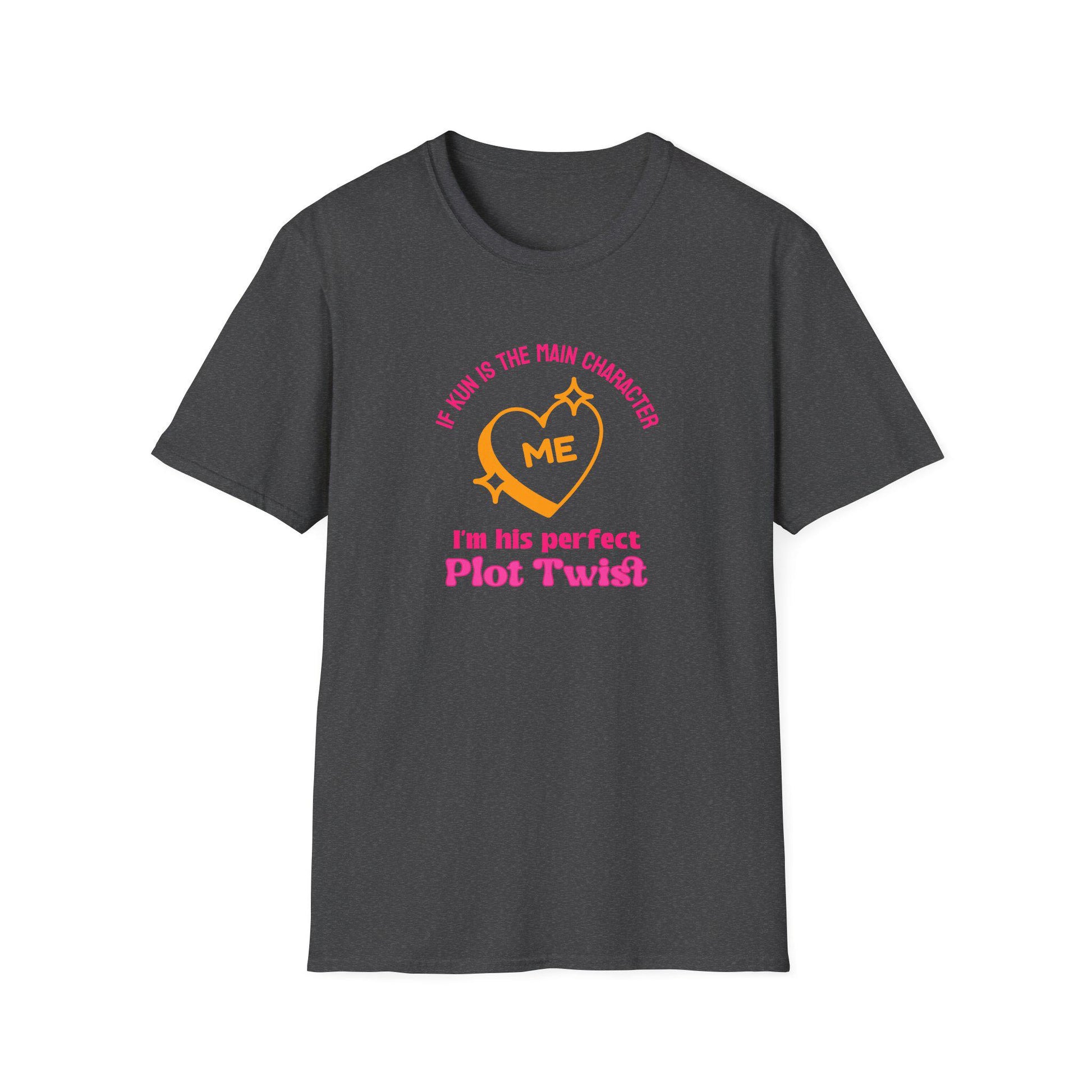 Kpop Shirt, Kun Plot Twist Tee, WayV Fan Merch, Concert Outfit, Unisex Cotton T-Shirt