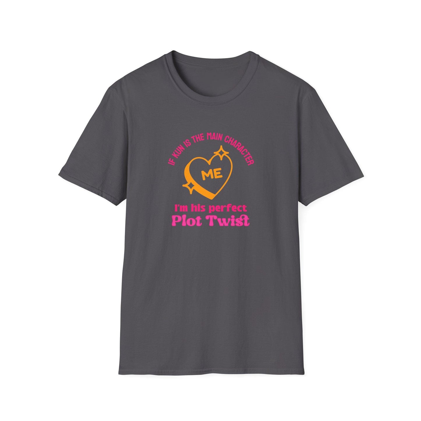 Kpop Shirt, Kun Plot Twist Tee, WayV Fan Merch, Concert Outfit, Unisex Cotton T-Shirt