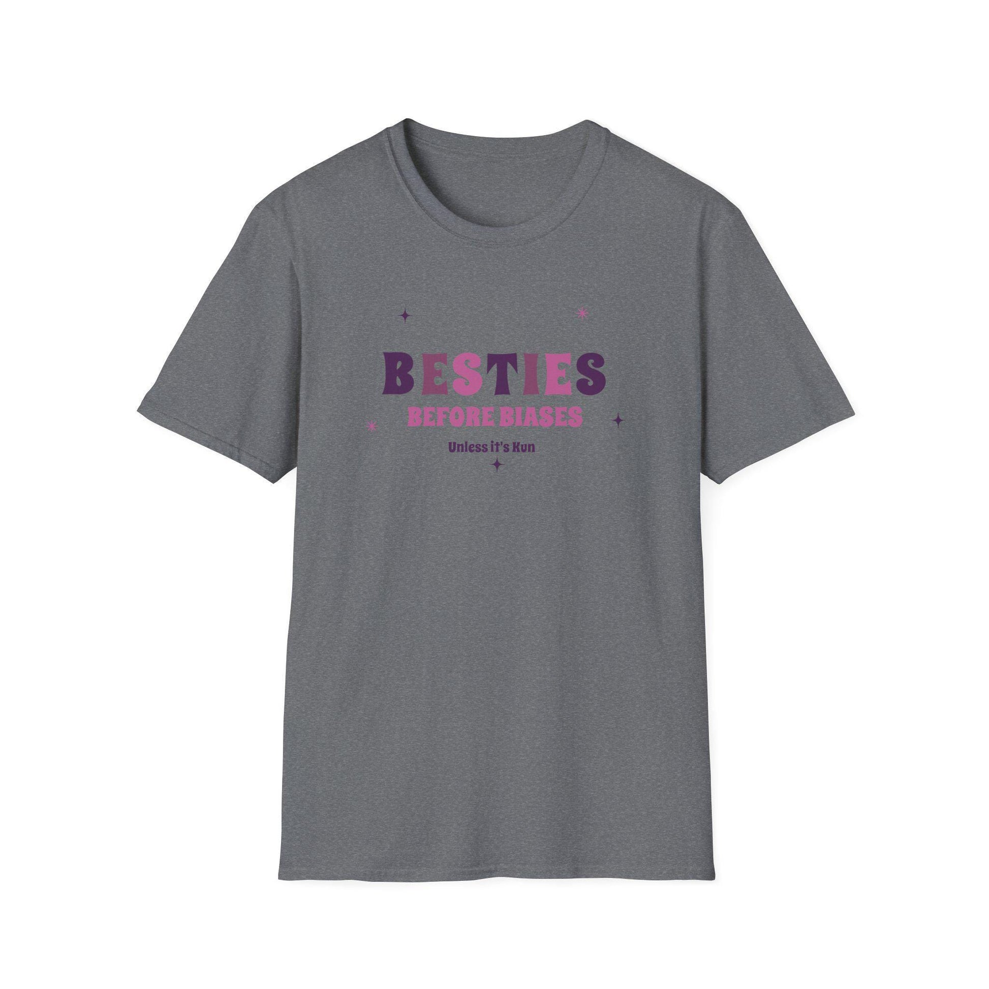 WayV Kpop Shirt, Kun Besties Before Biases Tee, Fan Merch, Concert Outfit, Unisex Cotton T-Shirt