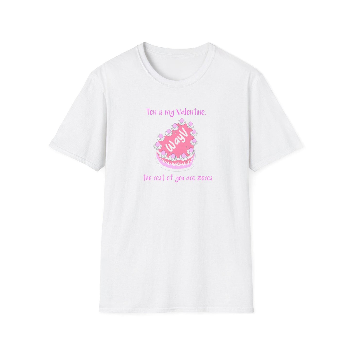 WayV Kpop Shirt, Ten Valentine Tee, Fan Merch, Concert Outfit, Unisex Cotton T-Shirt