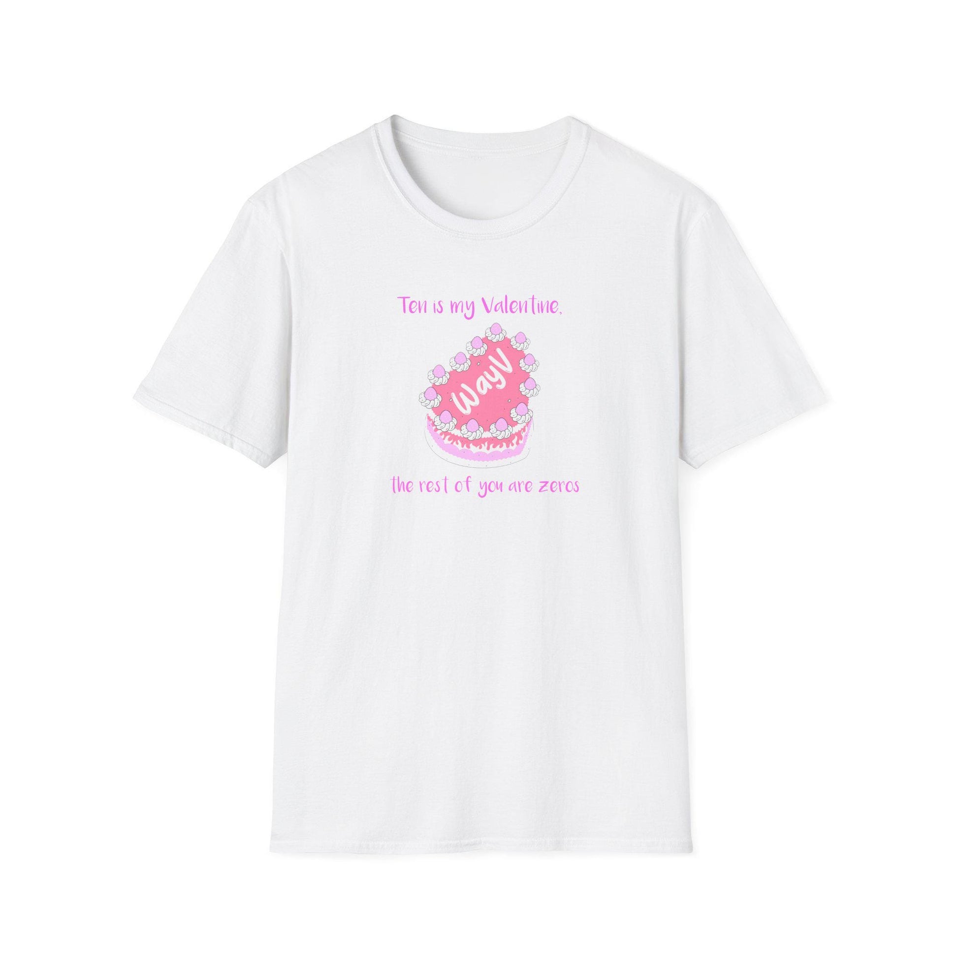 WayV Kpop Shirt, Ten Valentine Tee, Fan Merch, Concert Outfit, Unisex Cotton T-Shirt