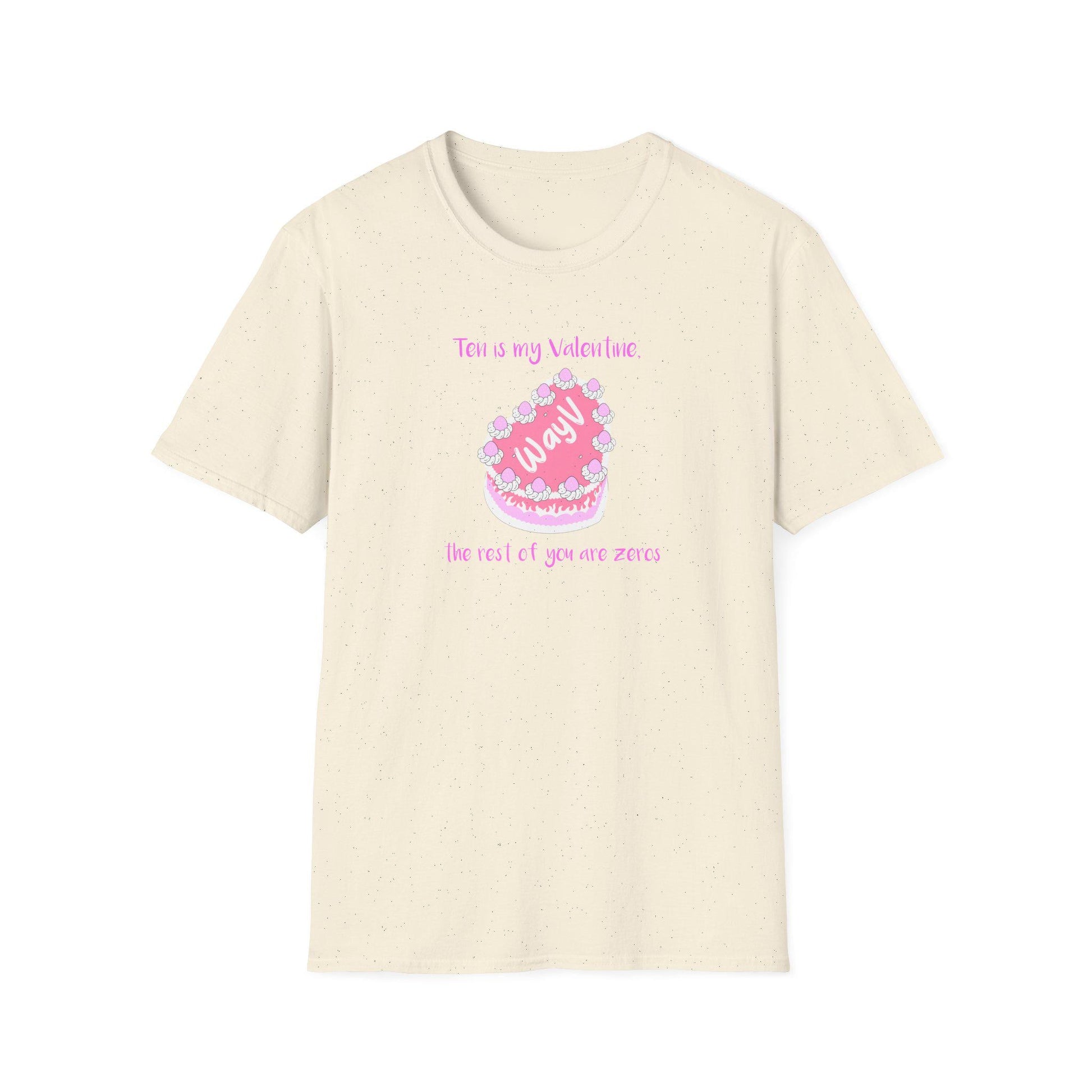 WayV Kpop Shirt, Ten Valentine Tee, Fan Merch, Concert Outfit, Unisex Cotton T-Shirt
