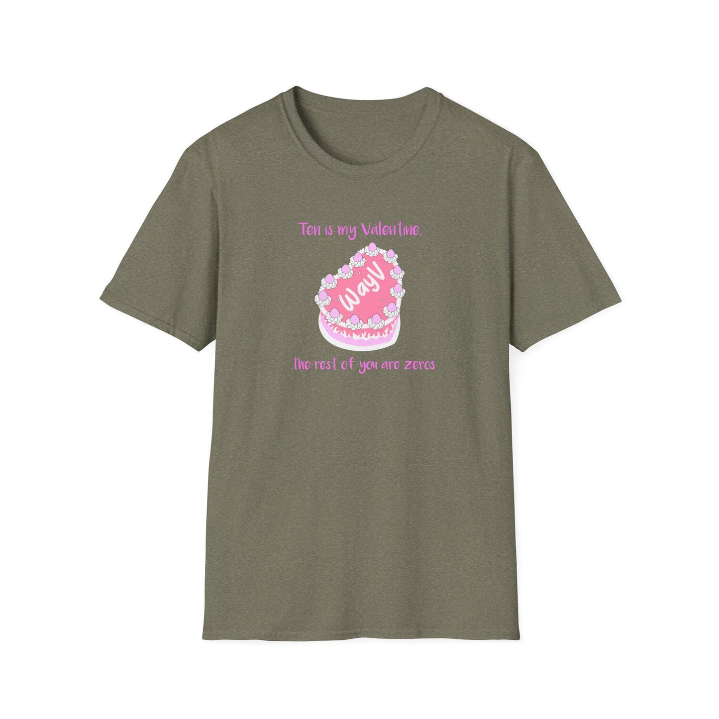 WayV Kpop Shirt, Ten Valentine Tee, Fan Merch, Concert Outfit, Unisex Cotton T-Shirt