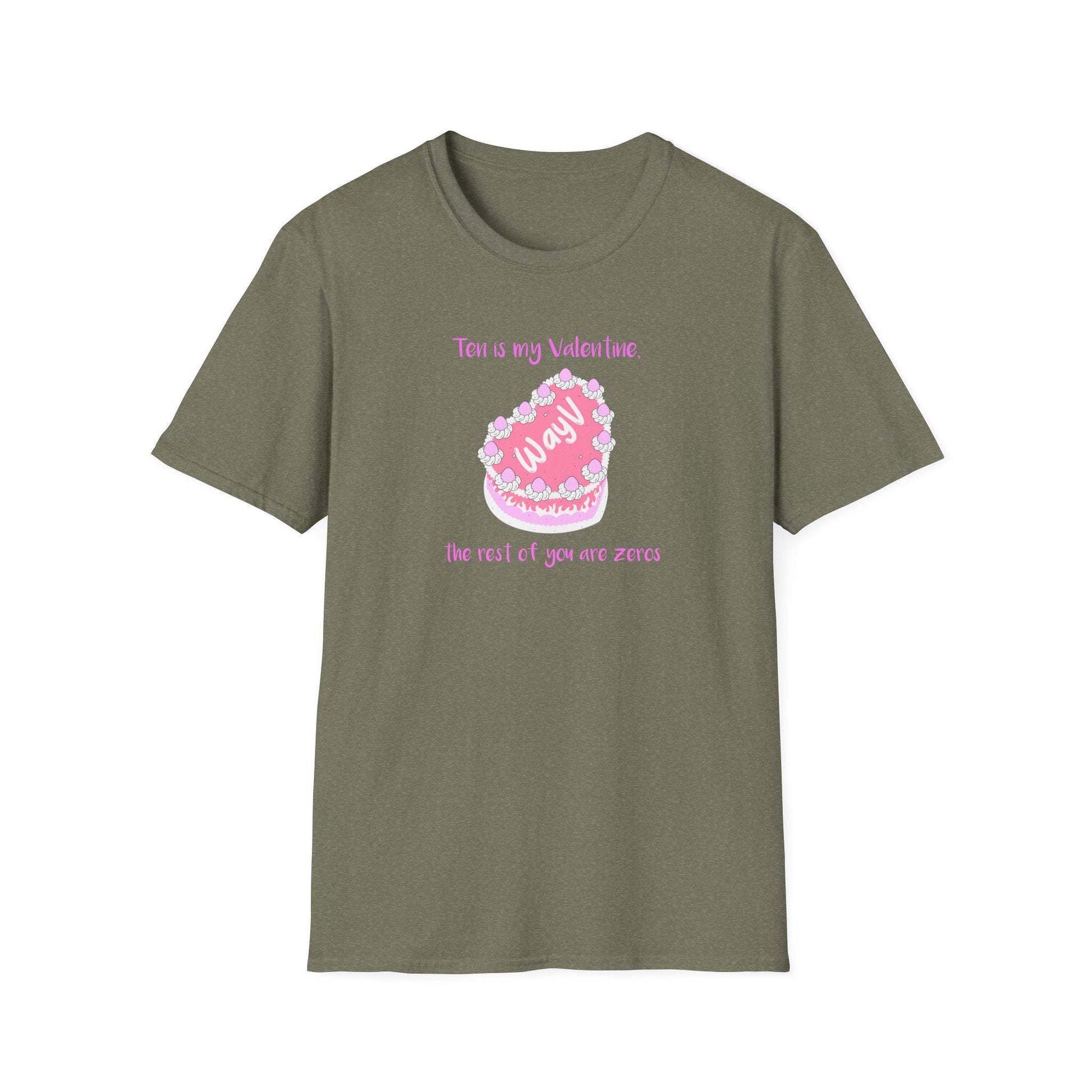 WayV Kpop Shirt, Ten Valentine Tee, Fan Merch, Concert Outfit, Unisex Cotton T-Shirt