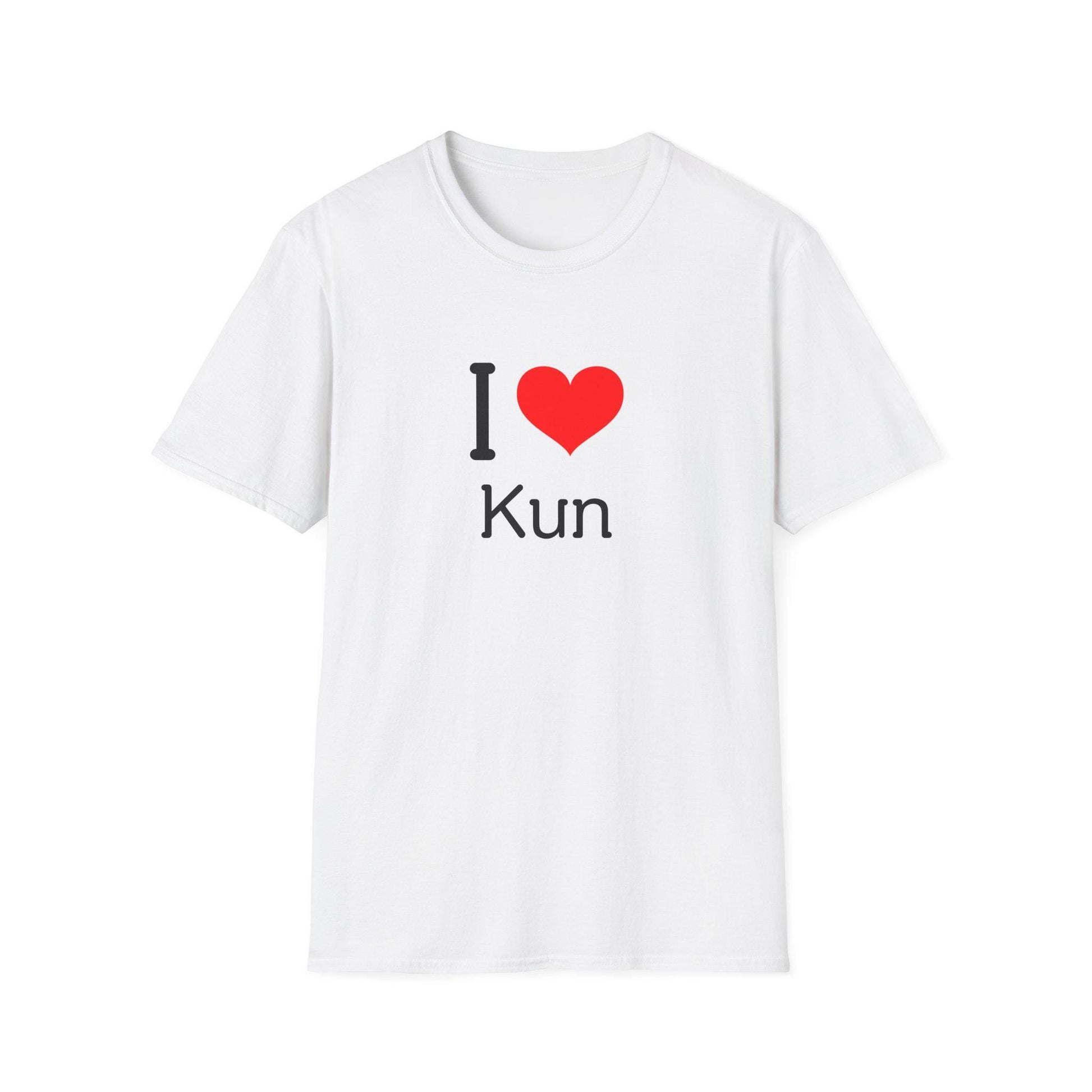 WayV Kpop Shirt, I Love Kun Tee, Fan Gift, Concert Outfit, Unisex Cotton T-Shirt
