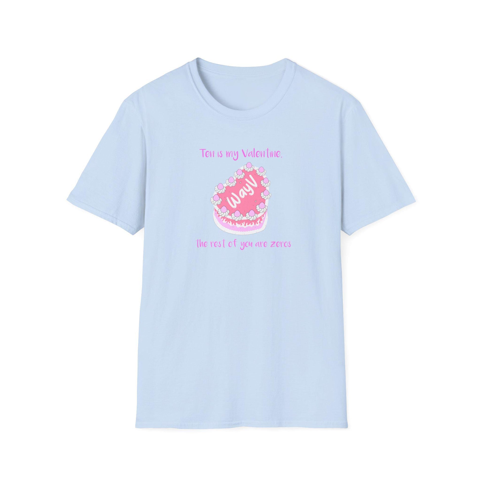 WayV Kpop Shirt, Ten Valentine Tee, Fan Merch, Concert Outfit, Unisex Cotton T-Shirt